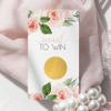 Graceful Floral Bridal Shower Scratch-Off Game Cards: 30 Pack for Wedding Engagement Party, Blush and Gold view 3
