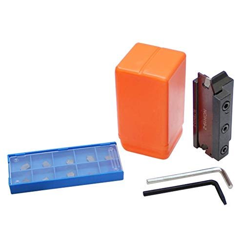 MH GLOBAL Set of 1/2 inch Positive Stop Blade Cut-Off w/ 10 Inserts GTN-2 5C with Plastic Fitted Case