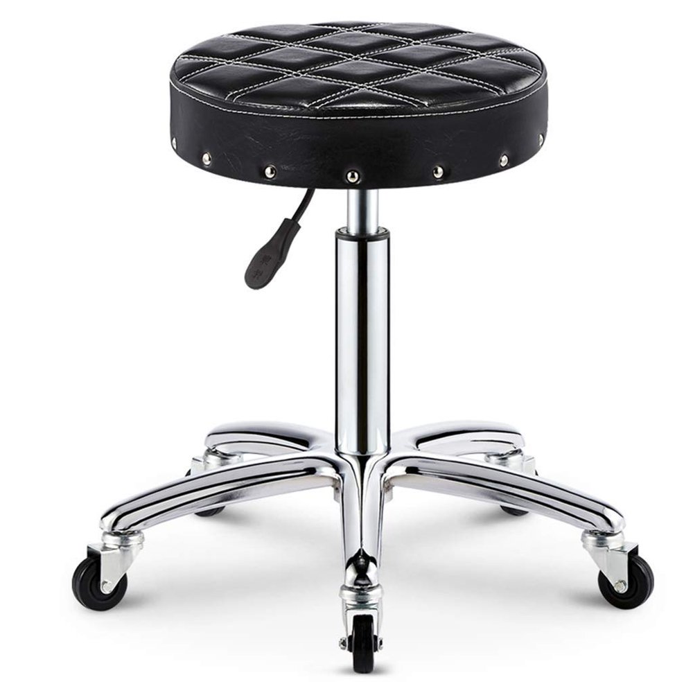 RXBFD Swivel Office Chairs, Adjustable Height Rolling Stool/Swivel Stool, Ergonomic Design, for Restaurant/Office/Counter/Family