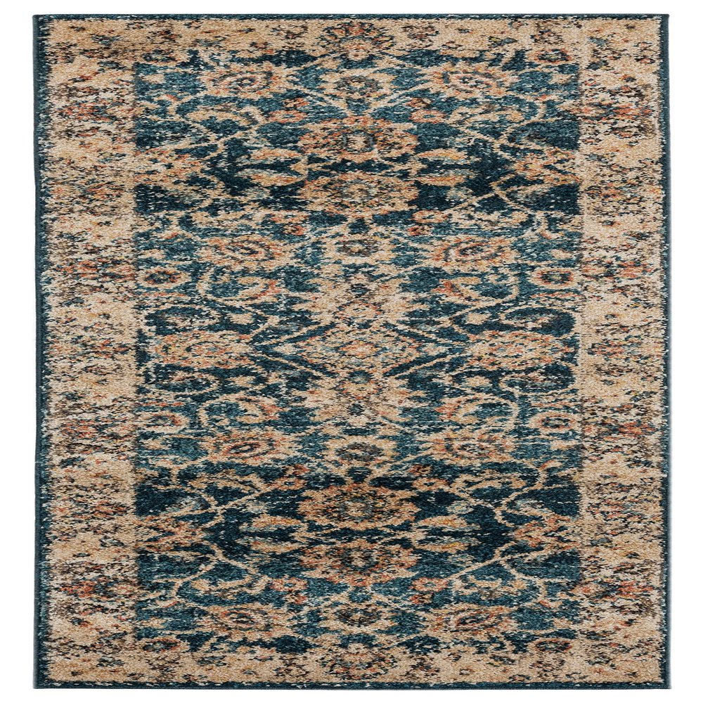 United Weavers Marrakesh Bey Cerulean Runner Rug 2'7" x 7'2", Green