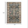 United Weavers Marrakesh Bey Cerulean Runner Rug 2'7" x 7'2", Green view 2