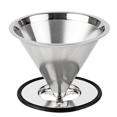 Pearl Metal UW-3512 Captain Stag Stainless Steel Filter, Silver, Size L