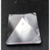 StoneStory Clear Prymaid Healing Crystal Chakra Energy Figurines Pyramid Statue for Home Office Decoration 50mm (Clear Crystal) view 3