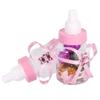 Zoternen 50PCS Candy Bottle Cute Party Candy Bottle Party Gifts Baby Shower Bottle Gadgets Party Favors Pink Mini Kids Bottle for Baby Girl Boy view 2