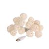 Anixl USB Rattan Ball LED String Light Warm White Fairy view 2