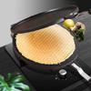 Waffle Maker Baking Pan Aluminum Alloy Gas Non-Stick Cake Griddle Egg Roll for Kitchen Cake Baking Tool view 1