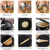 Waffle Maker Baking Pan Aluminum Alloy Gas Non-Stick Cake Griddle Egg Roll for Kitchen Cake Baking Tool view 3