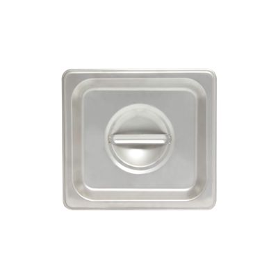 Thunder Group STPA5160C Steam Table Pan Cover 1/6 Size Solid with Handle