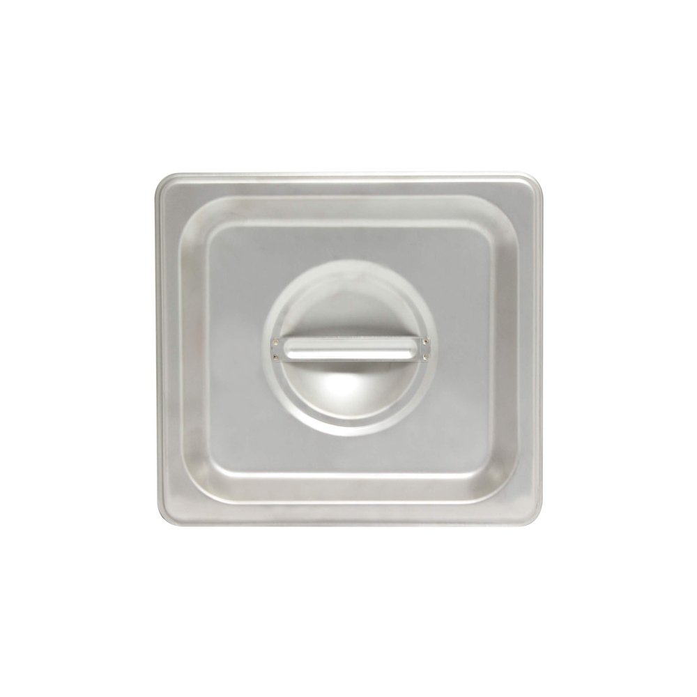 Thunder Group STPA5160C Steam Table Pan Cover 1/6 Size Solid with Handle
