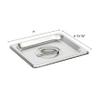 Thunder Group STPA5160C Steam Table Pan Cover 1/6 Size Solid with Handle view 2