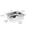 Thunder Group STPA3234 Steam Table Pan 2/3 Size 4" Deep view 2