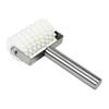 Restaurant Essentials Roller dockers stainless steel handle plastic barrel 8 wheels, comes in each view 1
