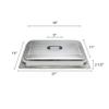 Thunder Group SLRCF115 Chafer Dome Cover Rectangular Lift-Off view 2