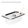 Thunder Group STPA5190CS Steam Table Pan Cover 1/9 Size Slotted with Handle view 4