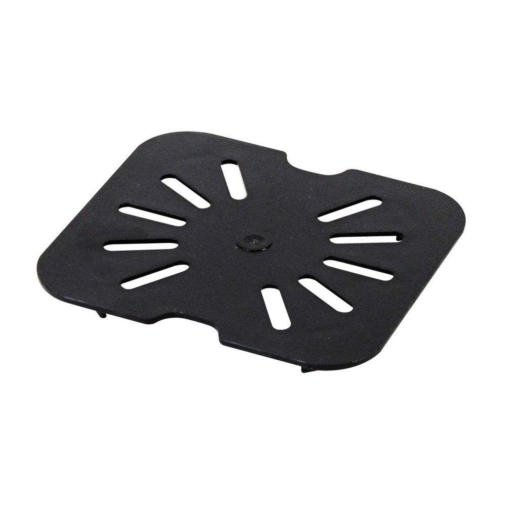 Restaurant Essentials Sixth size polycarbonate drain shelves, black, comes in each