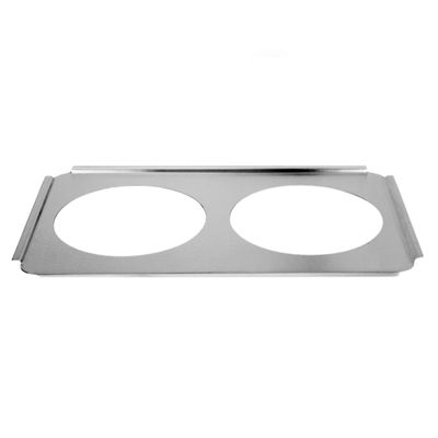Restaurant Essentials Two 8.5 inch hole adaptor plates, comes in each