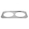 Restaurant Essentials Two 8.5 inch hole adaptor plates, comes in each view 1