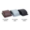 Restaurant Essentials Trash can lid for 23 gallon black (pltc023k), comes in each view 4