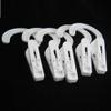 20 Laundry Hooks Clothes Pins Hanging Clips Plastic Hanger Home Travel Portable view 3
