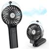 Portable Handheld Misting Fan, Nano-Mist Humidifier for Skincare & Makeup, 180 Foldable Desk Fan, Rechargeable Water Spray Fan for Disney Beach Cruise Essentials, Summer Gifts for Women Man Girls view 1
