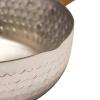 Restaurant Essentials 7 1/4" x 2 3/4" (18 cm) Aluminum snow flat pan, comes in each view 3
