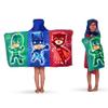 PJ Masks Bath/Pool/Beach Soft Cotton Terry Hooded Towel Wrap, 24" x 50", By Franco Kids view 1