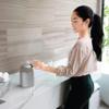 simplehuman, Brushed Stainless Steel 1.5 Liter / 0.4 Gallon Mini Countertop Trash Can view 3