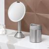 simplehuman, Brushed Stainless Steel 1.5 Liter / 0.4 Gallon Mini Countertop Trash Can view 4