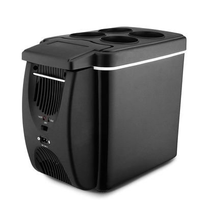 12V 45W 6L Mini Fridge 2 In 1 Free-standing Less Noise Car Refrigerator Warmer Portable Geladeira For Cars Coche Home Camping