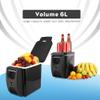 12V 45W 6L Mini Fridge 2 In 1 Free-standing Less Noise Car Refrigerator Warmer Portable Geladeira For Cars Coche Home Camping view 2