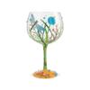 Enesco Designs by Lolita Dragonfly Copa de Balon Gin Cocktail Glass, 1 Count (Pack of 1), Multicolor view 1