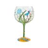 Enesco Designs by Lolita Dragonfly Copa de Balon Gin Cocktail Glass, 1 Count (Pack of 1), Multicolor view 3