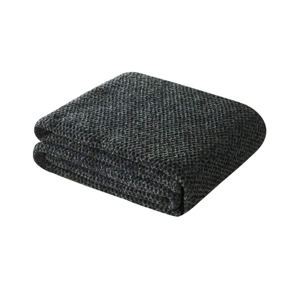 51" x67 Knitted Dark Green Velvet Chenille Fluffy Throw Blanket Summer Fall Home Decorative Blanket Couch Sofa Bed Office Throw Cozy Lightweight Chenille Blanket Idea