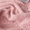 51" x67 Knitted Pink Velvet Chenille Fluffy Throw Blanket Summer Fall Home Decorative Blanket Couch Sofa Bed Office Throw Cozy Lightweight Chenille Baby Gilrs Blanket Gift Idea view 2