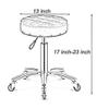 RXBFD Swivel Office Chairs, Adjustable Height Rolling Stool/Swivel Stool, Ergonomic Design, for Restaurant/Office/Counter/Family view 2