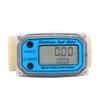 koulate Turbine Flowmeter Fuel, Mini Digital Turbine Flowmeter Diesel Fuel Flow Meter 15-120L/min 1" NPT Fuel Flowmeter for Diesel view 1