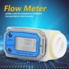 koulate Turbine Flowmeter Fuel, Mini Digital Turbine Flowmeter Diesel Fuel Flow Meter 15-120L/min 1" NPT Fuel Flowmeter for Diesel view 2