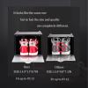 AOTENG STAR Storage Shoes Box Womens Mens Shoe Storage Display Box Plastic Foldable Stackable Shoe Container Clear Closet Shelf Shoe Organizer-3 Pack view 3
