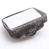 Flybloom Resin Key Case Ink Color Creative Stone Shape Key Box Hidden Anti-lost Key Storage Bag Portable view 2