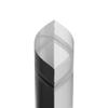 100pcs Frosted Clear Window Stand Up Colored Metallic Foil Resealable Zipper Seal Bags (Black, Standup | 2oz) view 4