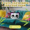 16 Reversible Sequin Pillow | Select your Favorite Colorful Design Llama, Narwhal, Panda, Penguin, Donut, Watermelon, Sloth, Alpaca & More | Playful Addition to Kids Bed or Playroom (Panda) view 4