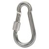 MH GLOBAL Spring Snap Hook w Screw Carabiner 400 LB 5 PC 5/16'' Marine 316 Stainless Steel view 2