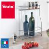 Metaltex 36.46.52 Spice Rack, Silver, Approx. 14.6 x 13.8 x 4.7 inches (37 x 35 x 12 cm), 2 Tiers, Balsamic Made in Italy view 3