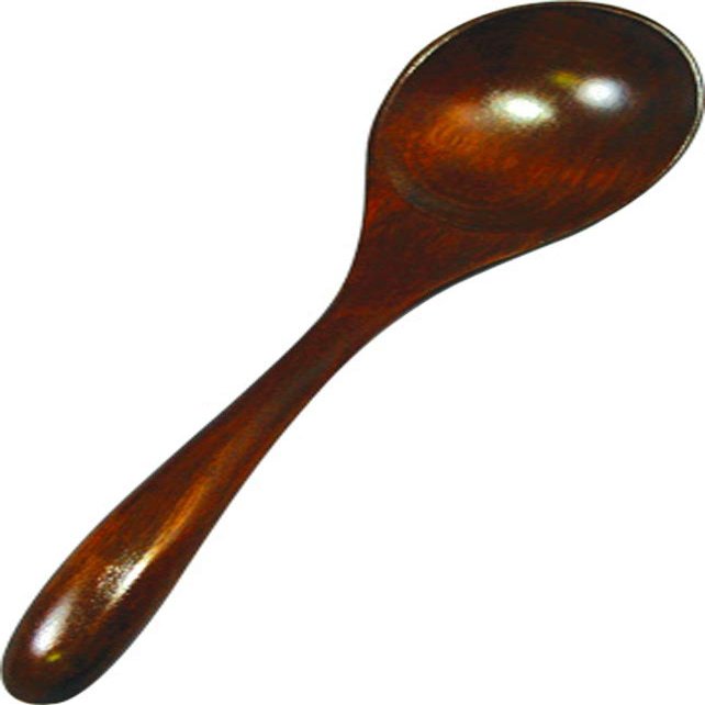 Alphax 908234 Wood Grain Spoon, 7.0 x 1.8 inches (17.5 x 4.5 cm), Nagomi Porridge Spoon