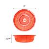 Restaurant Essentials 8" plastic wash basket, comes in each view 2