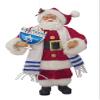 12" Hanukkah Santa view 1