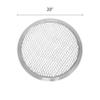 Restaurant Essentials 20" seamless rim pizza screen, comes in each view 2