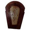 India Meets India Wooden Magazine & Book Stand with Beautiful Mughal Painting 9x8.5 Inch Handicraft by Awarded Indian Artisan view 2