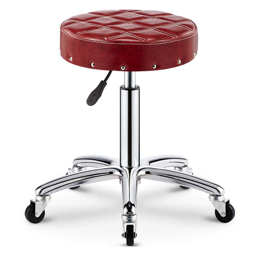 RXBFD Swivel Office Chairs, Adjustable Height Rolling Stool/Swivel Stool, Ergonomic Design, for Restaurant/Office/Counter/Family