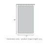 A.B. Kelly 6x8 Welding Curtain (red) view 2